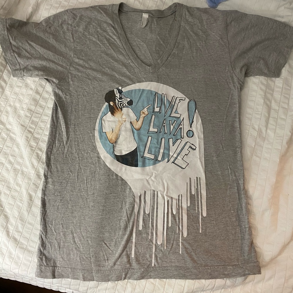 Livelavalive Mitchell Davis vneck American apparel